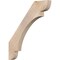 Ekena Millwork 3 1/2"W x 32"D x 36"H Olympic Smooth Knee Brace, Douglas Fir BRC04X32X36OLY00SDF - alternate 1